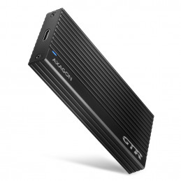Axagon EEM2-GTR tallennusaseman kotelo SSD-kotelo Musta M.2