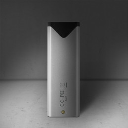 Axagon EEM2-UG2 tallennusaseman kotelo SSD-kotelo Musta, Harmaa M.2