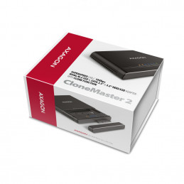 Axagon ADSA-CC USB-C 10Gbps - NVMe M.2 SSD & SATA 2.5 3.5 SSD HDD CLONE MASTER 2 - Digital Daten - NVMe USB 3.2 Gen 2 (3.1 Gen