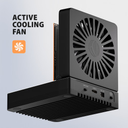 Axagon ADSA-M2C22 tallennusaseman telakointiasema USB 3.2 Gen 2x2 Type-C Musta