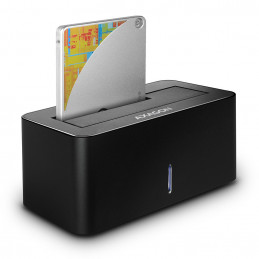 Axagon ADSA-SN tallennusaseman telakointiasema USB 3.2 Gen 1 (3.1 Gen 1) Type-A Musta