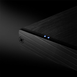 Axagon EE25-XA6 tallennusaseman kotelo HDD- SSD-kotelo Musta 2.5"