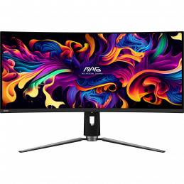 MSI MAG 341CQP QD-OLED tietokoneen litteä näyttö 86,4 cm (34") 3440 x 1440 pikseliä UltraWide Quad HD Musta