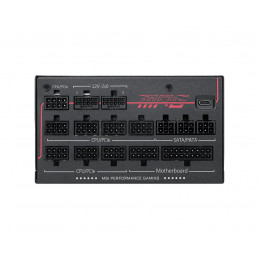 MSI MPG Ai1300TS PCIE5 virtalähdeyksikkö 1300 W 24-pin ATX ATX Musta
