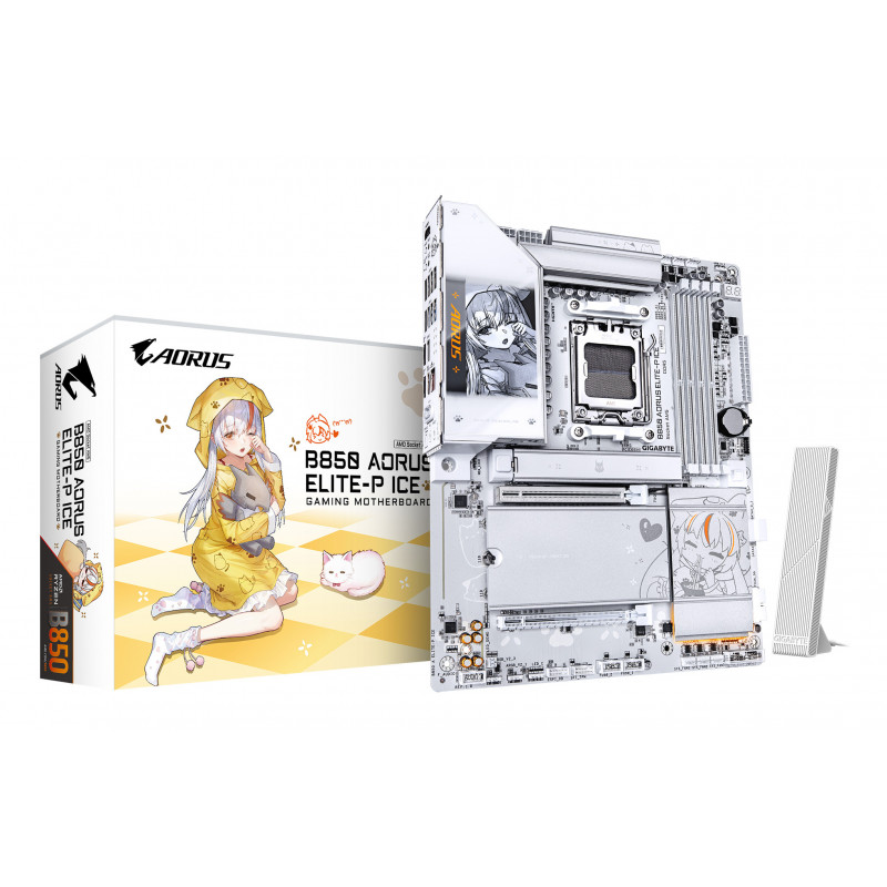 GIGABYTE B850 AORUS ELITE-P ICE AMD B850 Pistoke AM5 ATX