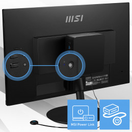 MSI Cubi NUC 1MG-014BEU Mini PC Musta 100U Intel® SoC