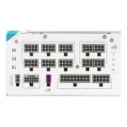ASUS ROG -THOR-1200P3-WHITE-GAMING-E virtalähdeyksikkö 1200 W 24-pin ATX ATX Valkoinen