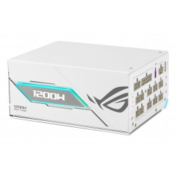 ASUS ROG -THOR-1200P3-WHITE-GAMING-E virtalähdeyksikkö 1200 W 24-pin ATX ATX Valkoinen