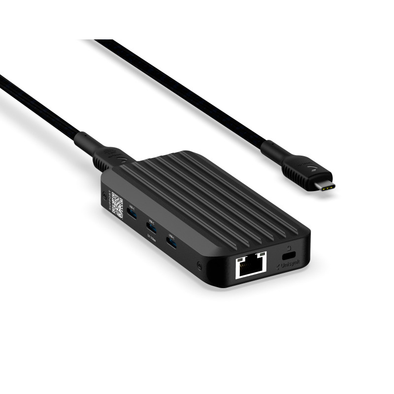 Unisynk 8-porttinen USB-C-keskitin V3