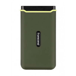 Transcend ESD380C 2 TB A-tyypin USB stä C-tyypin USB hen 3.2 Gen 2 (3.1 Gen 2) Vihreä