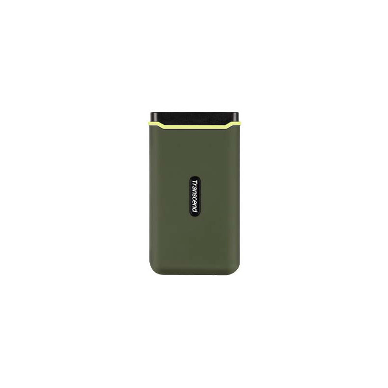 Transcend ESD380C 2 TB A-tyypin USB stä C-tyypin USB hen 3.2 Gen 2 (3.1 Gen 2) Vihreä