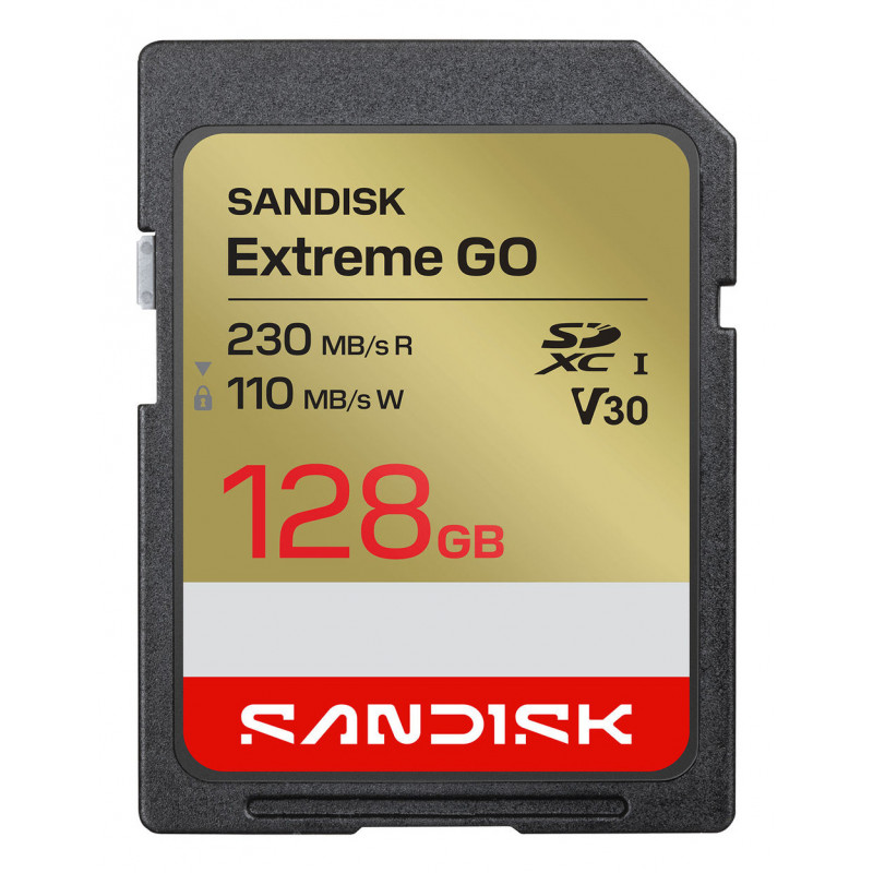 SanDisk Extreme GO 128 GB SDXC UHS-I