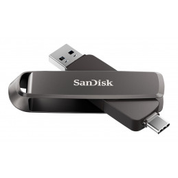 SanDisk Extreme PRO USB-muisti 256 GB USB Type-C USB Type-A 3.2 Gen 2 (3.1 Gen 2) Musta