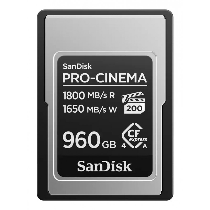 SanDisk PRO-CINEMA 960 GB CFexpress tyyppi A