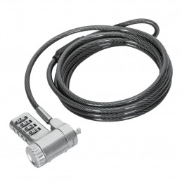 Targus ASP96RGLX kaapelilukko Hopea 2 m