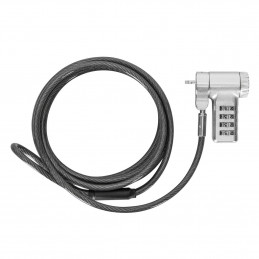 Targus ASP96RGLX kaapelilukko Hopea 2 m