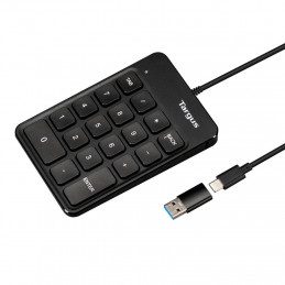 Targus AKP13GL Numeerinen näppäimistö Universaali USB Musta