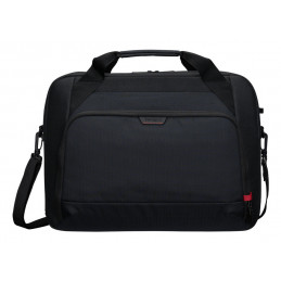 Targus EcoSmart 45,7 cm (18") Salkku Musta, Punainen