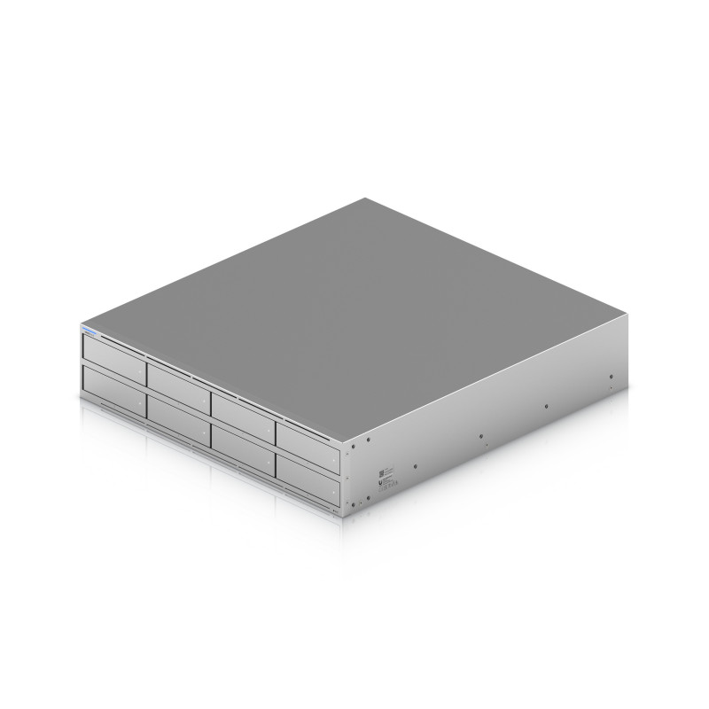 Ubiquiti UNAS-PRO-8 NAS Teline ( 2U ) Cortex-A Cortex-A57 16 GB Harmaa
