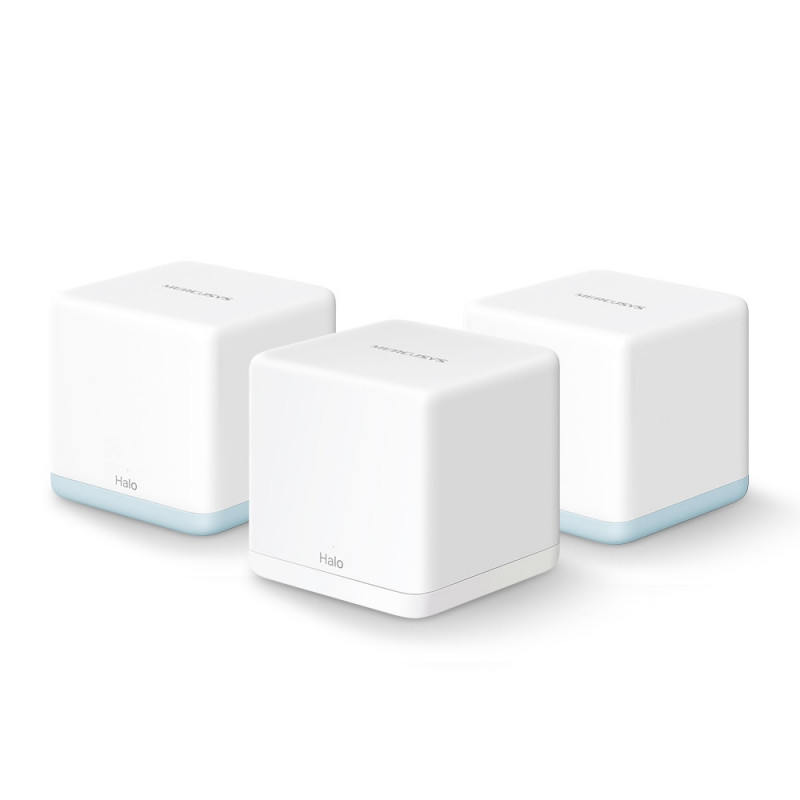 Mercusys HALO H32G (3-pack) Kaksitaajuus (2,4 GHz 5 GHz) Wi-Fi 5 (802.11ac) Valkoinen 2 Sisäinen