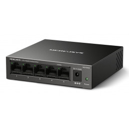 Mercusys MS105GS verkkokytkin Hallitsematon Gigabit Ethernet (10 100 1000) Musta