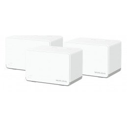 Mercusys Halo H70X (3-pack) Kaksitaajuus (2,4 GHz 5 GHz) Wi-Fi 6 (802.11ax) Valkoinen Sisäinen