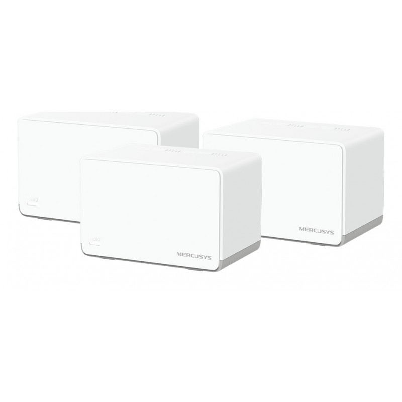 Mercusys Halo H70X (3-pack) Kaksitaajuus (2,4 GHz 5 GHz) Wi-Fi 6 (802.11ax) Valkoinen Sisäinen