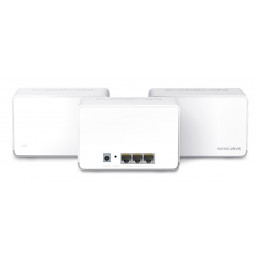 Mercusys Halo H70X (3-pack) Kaksitaajuus (2,4 GHz 5 GHz) Wi-Fi 6 (802.11ax) Valkoinen Sisäinen