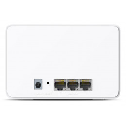 Mercusys Halo H80X (3-pack) Kaksitaajuus (2,4 GHz 5 GHz) Wi-Fi 6 (802.11ax) Valkoinen Sisäinen
