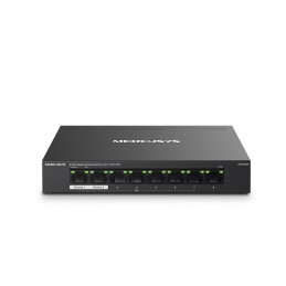 Mercusys MS108GP verkkokytkin Hallittu Gigabit Ethernet (10 100 1000) Power over Ethernet -tuki Musta