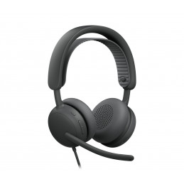 Logitech Zone Wired 2 Kuulokkeet Langallinen Pääpanta Puhelut Musiikki USB Type-C   USB Type-A Grafiitti