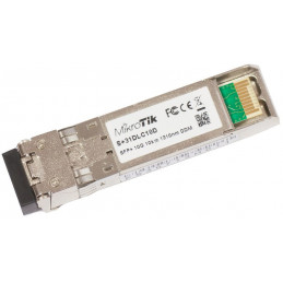 Mikrotik S+31DLC10D lähetin-vastaanotinmoduuli Valokuitu 10000 Mbit s SFP+ 1310 nm