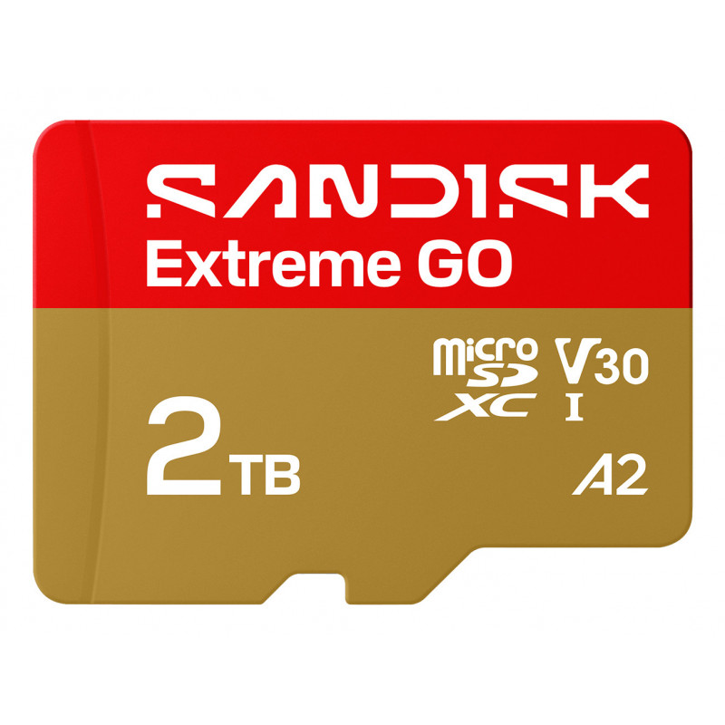 SanDisk Extreme GO 2 TB MicroSDXC UHS-I