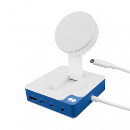 Targus HyperDrive Langallinen USB 3.2 Gen 1 (3.1 Gen 1) Type-C Valkoinen