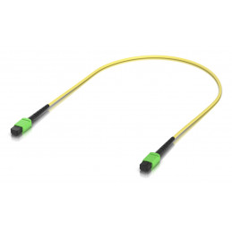 Ubiquiti UACC-OFC-SA-MPMP-0.5M InfiniBand- ja kuituoptiikkakaapeli 0,5 m MPO-12 Keltainen