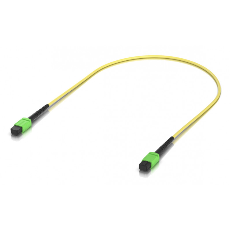 Ubiquiti UACC-OFC-SA-MPMP-0.5M InfiniBand- ja kuituoptiikkakaapeli 0,5 m MPO-12 Keltainen