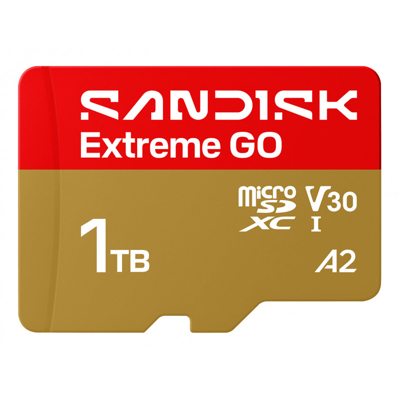SanDisk Extreme GO 1 TB MicroSDXC UHS-I