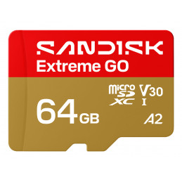 SanDisk Extreme GO 64 GB MicroSDXC UHS-I