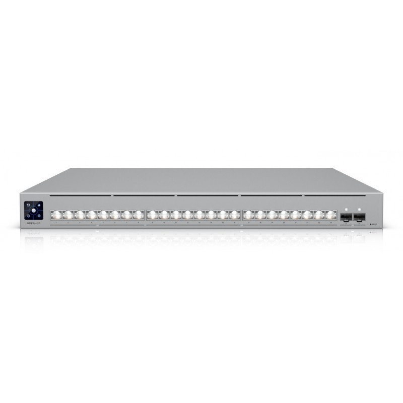 Ubiquiti UniFi Pro XG 24 Hallittu L2 L3 10G Ethernet (100 1000 10000) 1U Harmaa