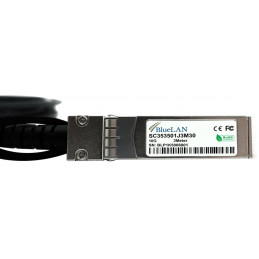 BlueOptics UACC-DAC-SFP10-0.5M-BL InfiniBand- ja kuituoptiikkakaapeli 0,5 m SFP+ Musta