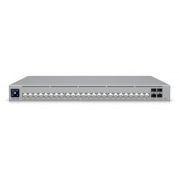 Ubiquiti UniFi Pro HD 24 PoE Hallittu L2 L3 2.5G Ethernet (100 1000 2500) Power over Ethernet -tuki 1U Harmaa