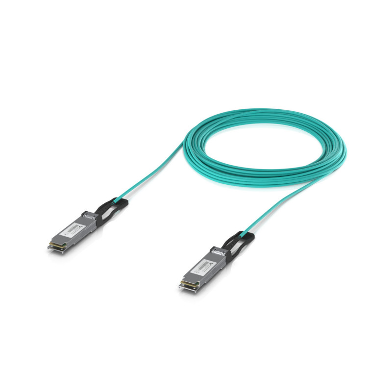 Ubiquiti UACC-AOC-QSFP28-20M InfiniBand- ja kuituoptiikkakaapeli Vedenvärinen