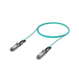 Ubiquiti UACC-AOC-QSFP28-5M InfiniBand- ja kuituoptiikkakaapeli Vedenvärinen