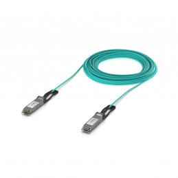 Ubiquiti UACC-AOC-QSFP28-30M InfiniBand- ja kuituoptiikkakaapeli Vedenvärinen