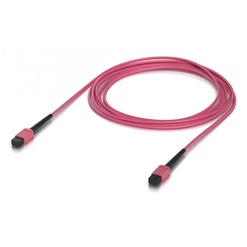 Ubiquiti UACC-OFC-MA-MPMP-3M-10 InfiniBand- ja kuituoptiikkakaapeli MPO-12 Ruusu