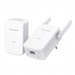Mercusys MP510 KIT PowerLine-verkkosovitin 1000 Mbit s Ethernet LAN Wi-Fi Valkoinen 2 kpl