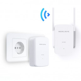 Mercusys MP510 KIT PowerLine-verkkosovitin 1000 Mbit s Ethernet LAN Wi-Fi Valkoinen 2 kpl