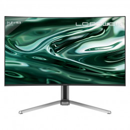 LC-Power LC-M32UCO tietokoneen litteä näyttö 80 cm (31.5") 3840 x 2160 pikseliä 4K Ultra HD QD-OLED Antrasiitti, Musta