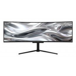 LC-Power LC-M49QCO tietokoneen litteä näyttö 124,5 cm (49") 5120 x 1440 pikseliä Quad HD QD-OLED Musta