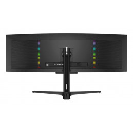 LC-Power LC-M49QCO tietokoneen litteä näyttö 124,5 cm (49") 5120 x 1440 pikseliä Quad HD QD-OLED Musta
